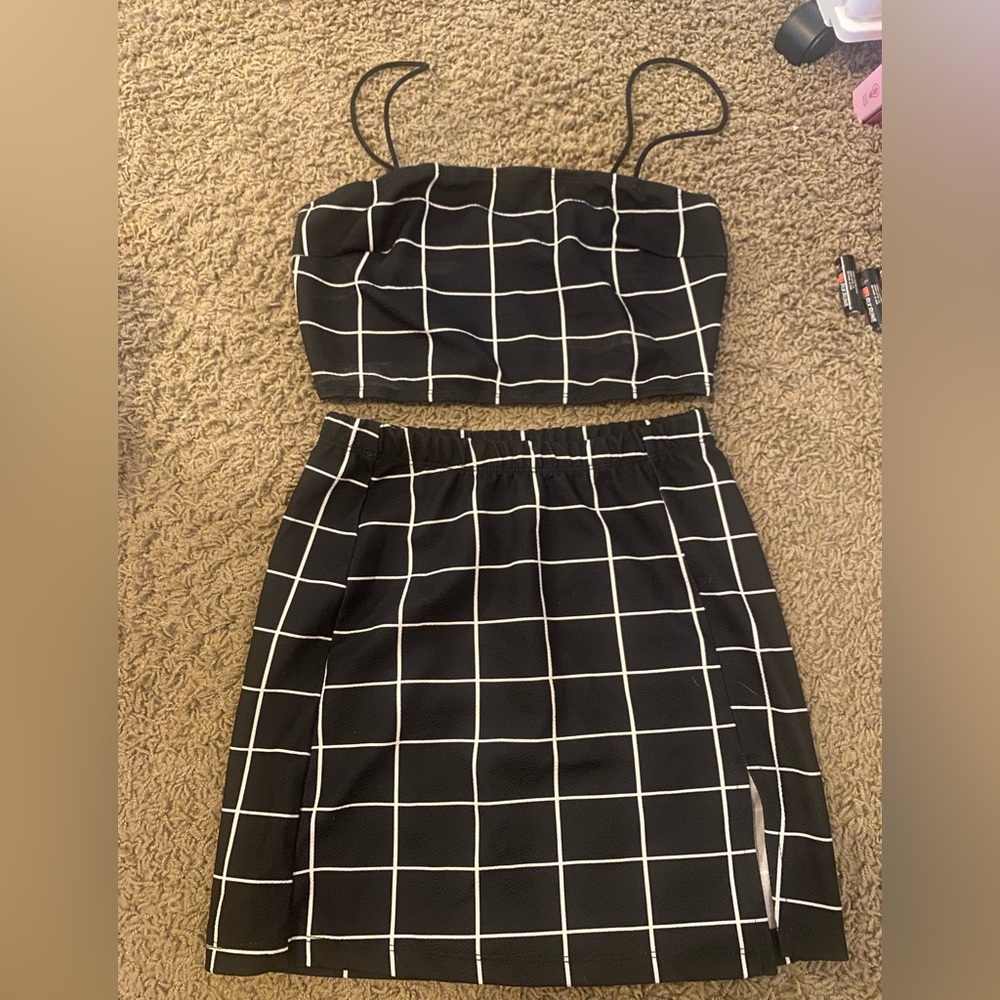 two piece dress